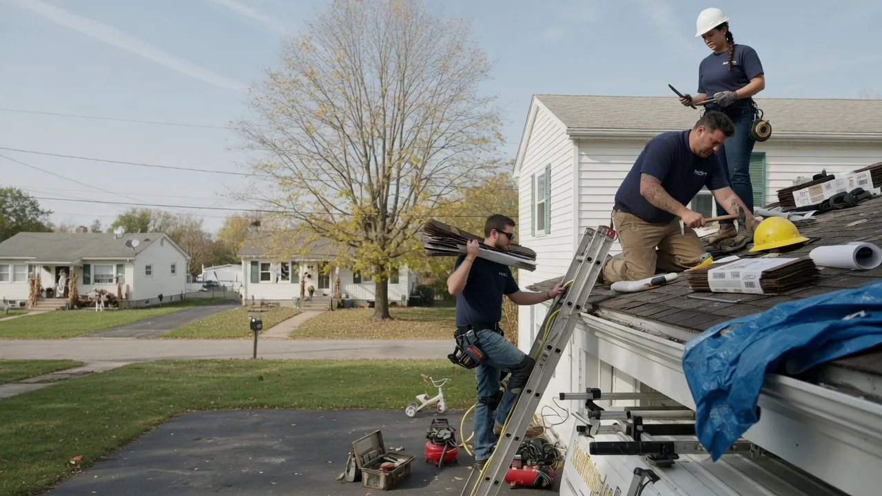 Local Roofing Contractors in Bellevue, MI near me
